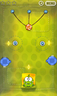 Top Android Game Cut the Rope Gameplay2