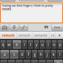 New Android Keyboard Option: ThickButtons (Beta)