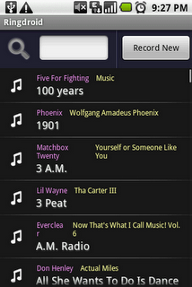 Top Android App: Ringdroid