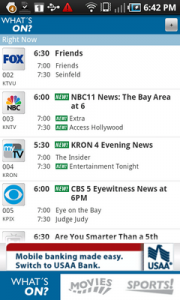 Top Android App TV Listings for Android Guide