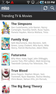 Top Android App Miso Trending TV & Movies