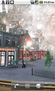Top Android App Coca-Cola Holiday Wallpaper