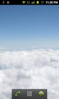 Top Android App Blue Skies Live Wallpaper
