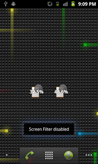 Top Android Widget Screen Filter Disabled