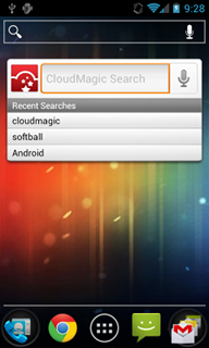 Top Android App CloudMagic Homescreen Widget